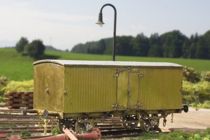 Bild BOB Bierwagen, ungebremst,  Bavaria Bausatz, umgebaut