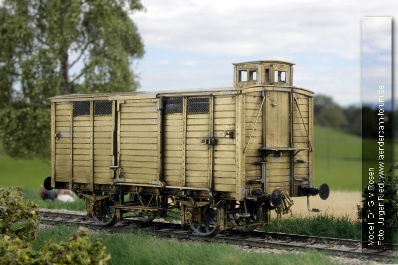 Bild Umbauwagen mit Bremsen, KBE Ser. A. ex BOB Ser.E