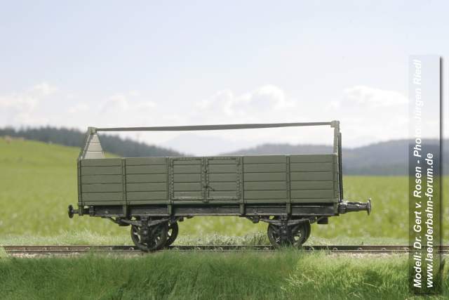 Bild Offener Gütertransportwagen (U: 1890), ohne Bremse