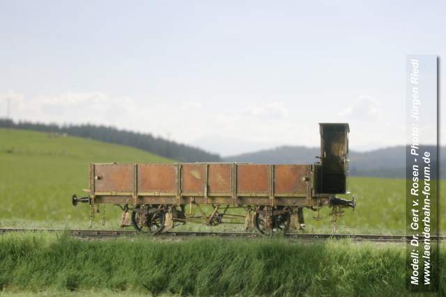 Bild Kohlentransportwagen(1872), mit Bremse