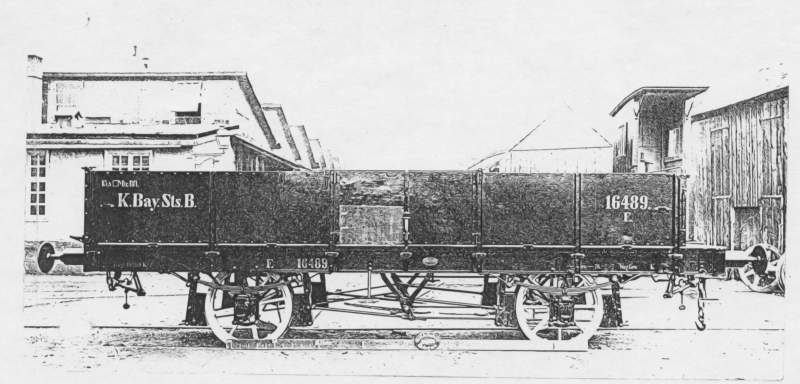 Bild Kohlentransportwagen(1876), im Nürnberger Fabrikgelände