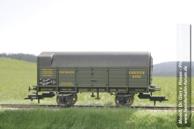 Bild Torftransportwagen(Zustand 1894) - Trix