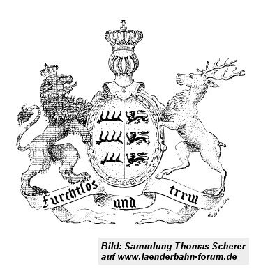 Bild Wappen des württembergischen Herrscherhauses