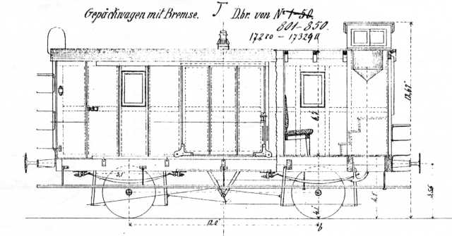 Bild des BOB Gepäckwagens D1