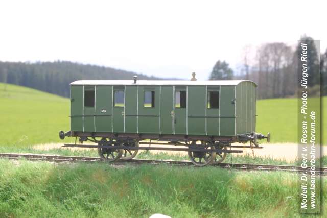 Bild des BOB Postwagens M1-6