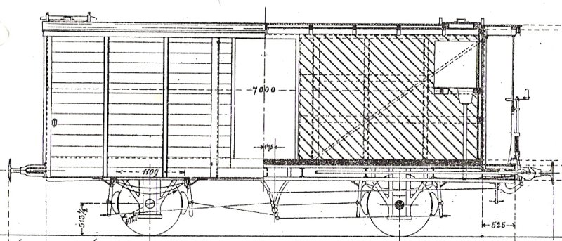 Bild Bierwagen Typ 4 mit eisernem Kastengerüst, 1885