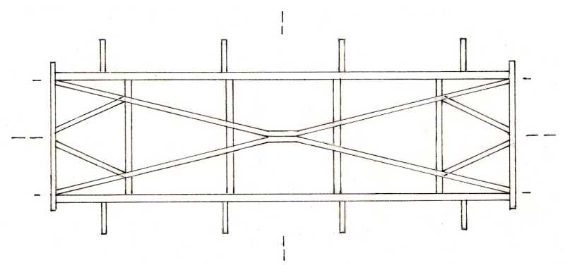 Bild Untergestell eines Vicinalbahn Wagens mit 3,65m Radstand, 1880