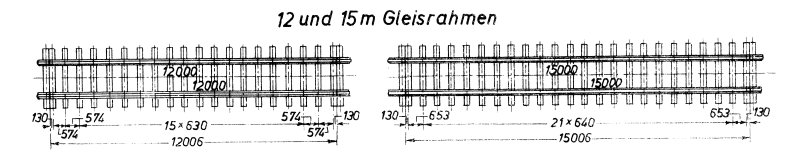 Bild Gleisjoch Oberbau N mit Kuppelschwelle Schema